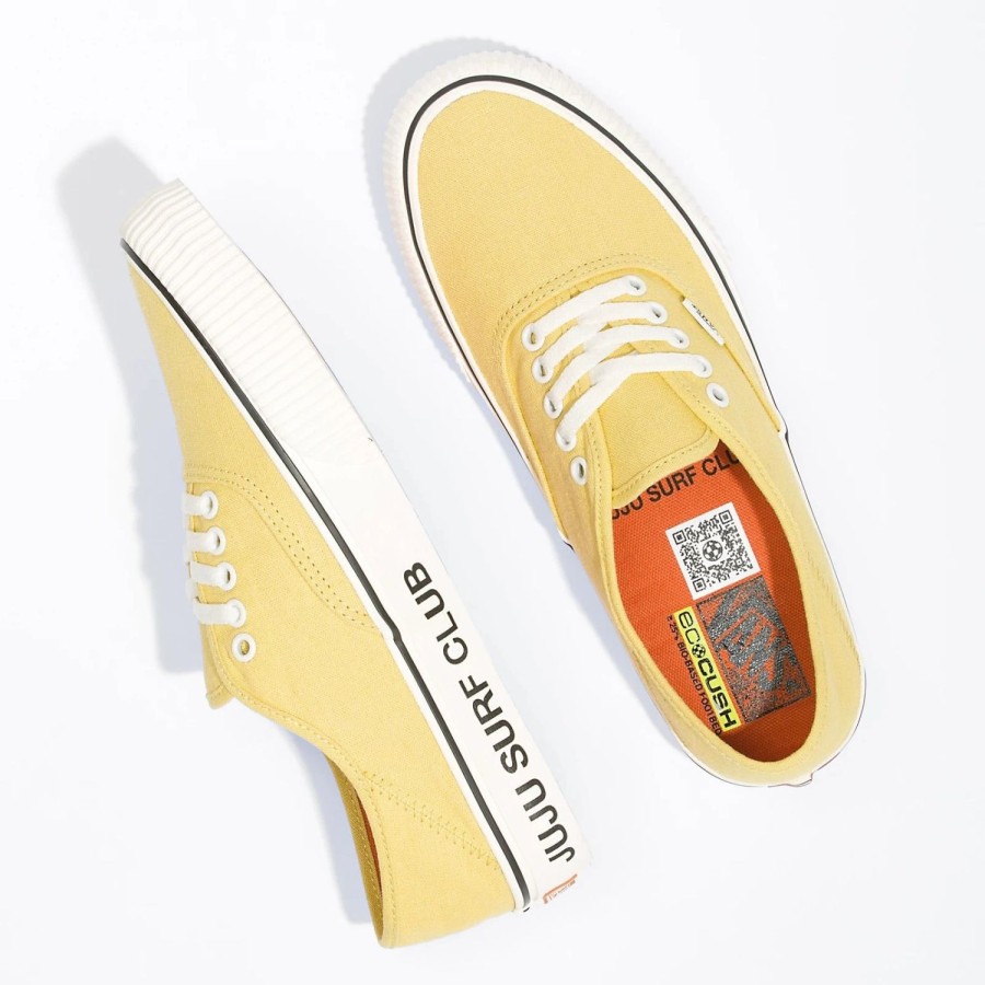 Footwear * | Vans Shoes Vans X Juju Surf Club Authentic Vr3 Sf Mineral Yellow (Kig)