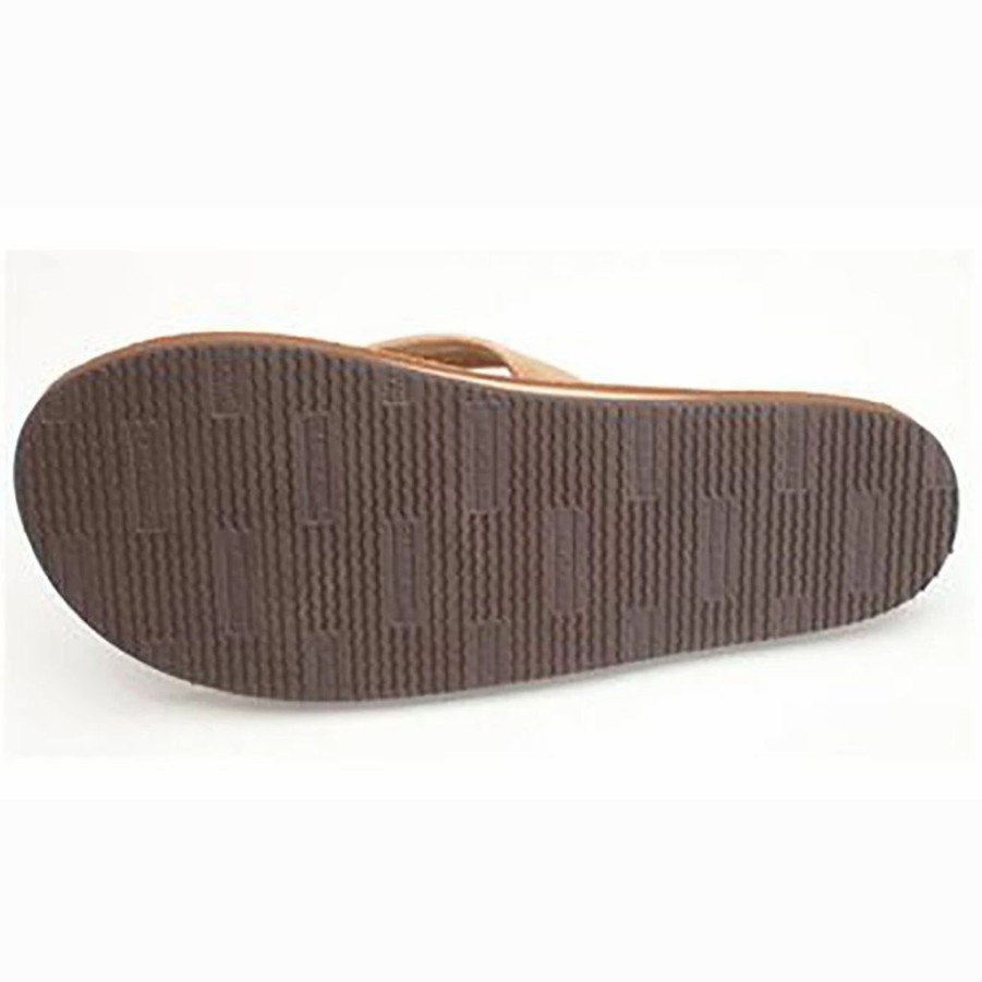 Footwear * | Rainbow Mens Sandals Single Layer Premier Leather