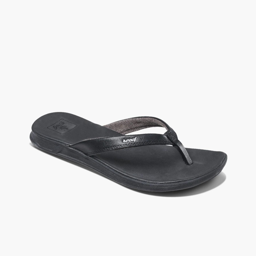 Footwear * | Reef Womens Sandals Rover Catch Black (Bla)