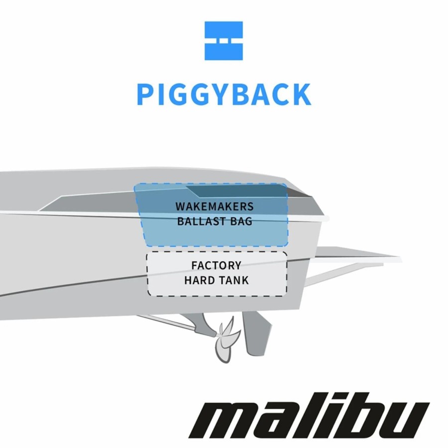 Wakeboard Ballast * | Wakemakers 2008-2011 Malibu Wakesetter 23 Lsv Piggyback Rear Factory Ballast Upgrade