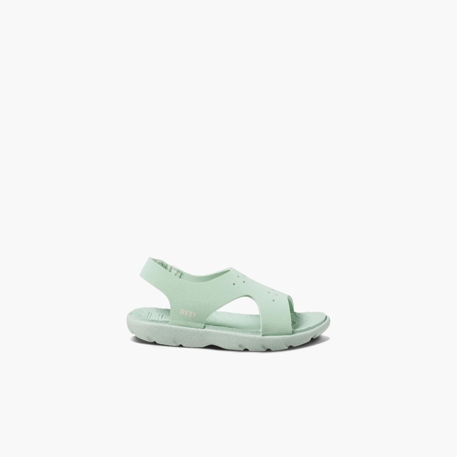 Footwear * | Reef Kids Sandals Little Reef Beachy Mint (Min)