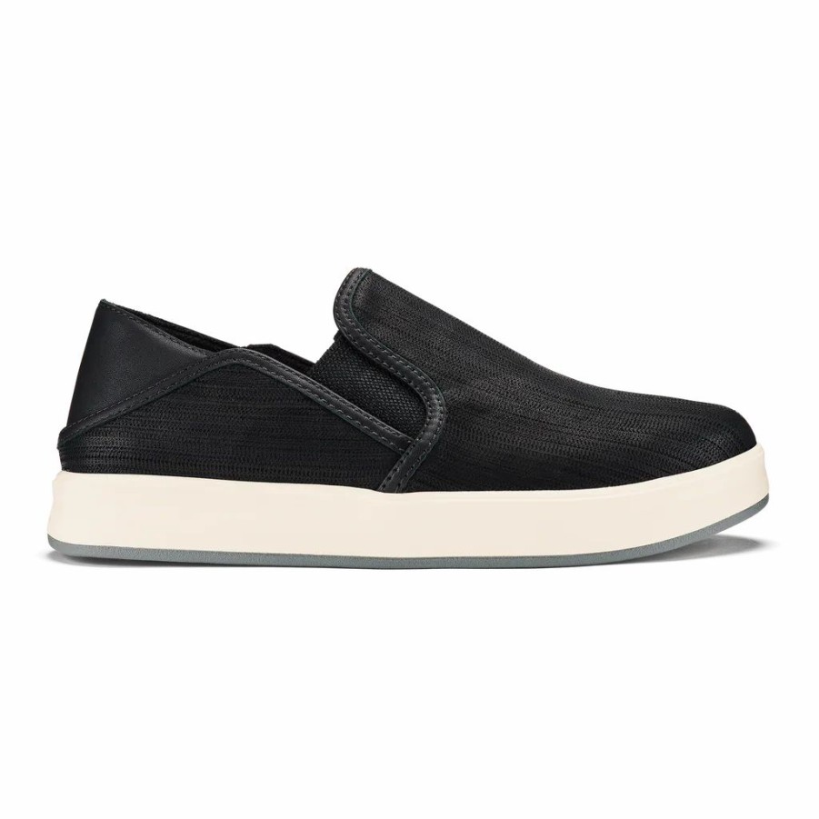 Footwear * | Olukai Womens Shoes Ki'Ihele 'Ili Black (4040)