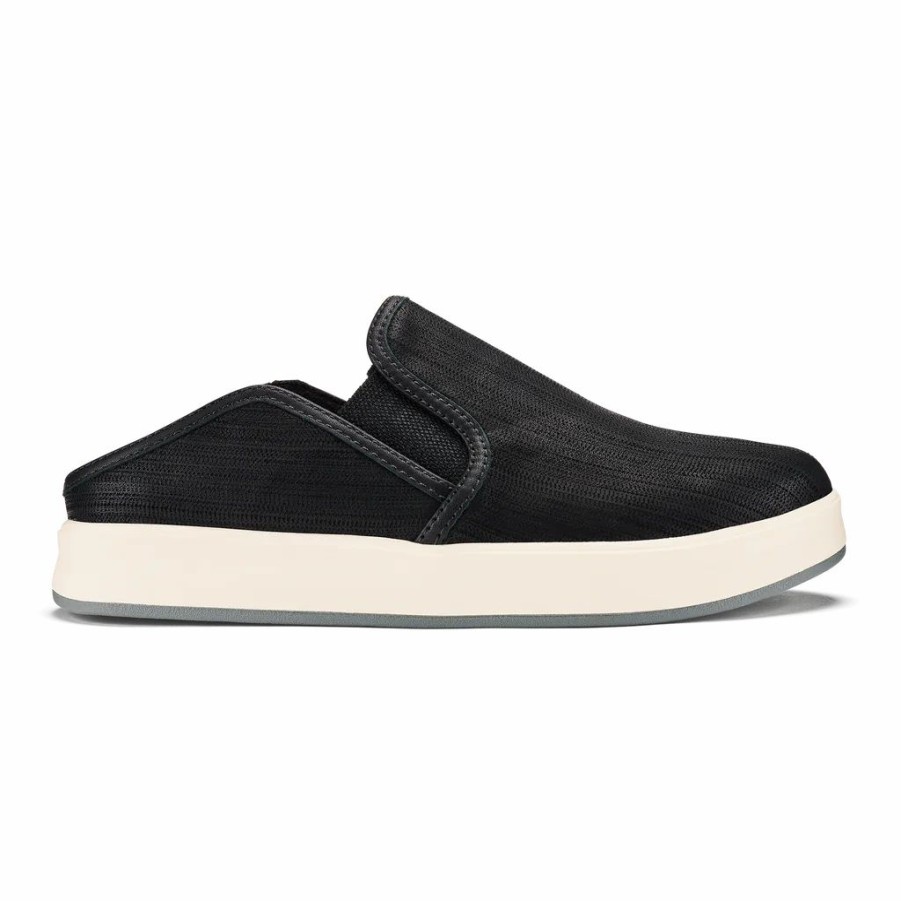 Footwear * | Olukai Womens Shoes Ki'Ihele 'Ili Black (4040)