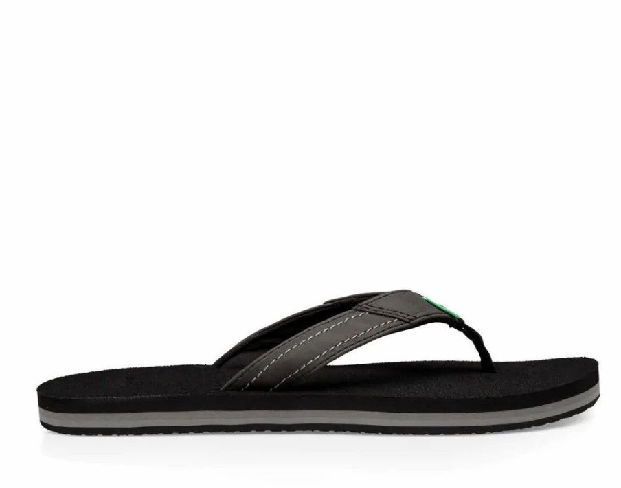 Footwear * | Sanuk Womens Sandals Yoga Mat Stacker Black (Blk)