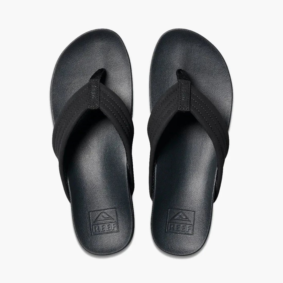 Footwear * | Reef Womens Sandals Cushion Shea Hi Black/Black