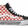 Footwear * | Vans Mens Shoes Sk8-Hi Reissue Grosso '84 Black/Red Check (428)